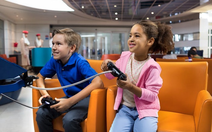 Emirates opens upgraded lounge with several amenities for unaccompanied young children passengers
