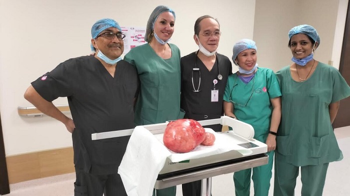 Dubai: Doctors successfully removes 4.4kg muscle tumour