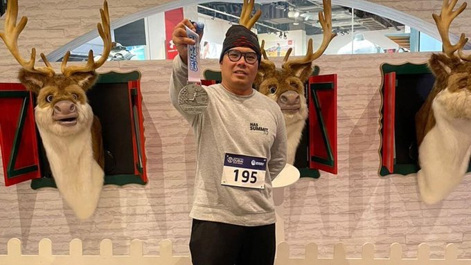 3rd edition of DXB Snow Run held at Ski Dubai