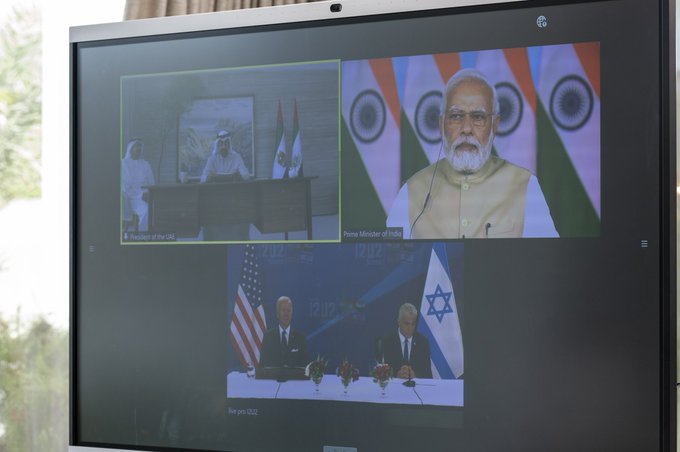 Leaders of UAE, India, Israel, US holds first virtual summit ‘I2U2’