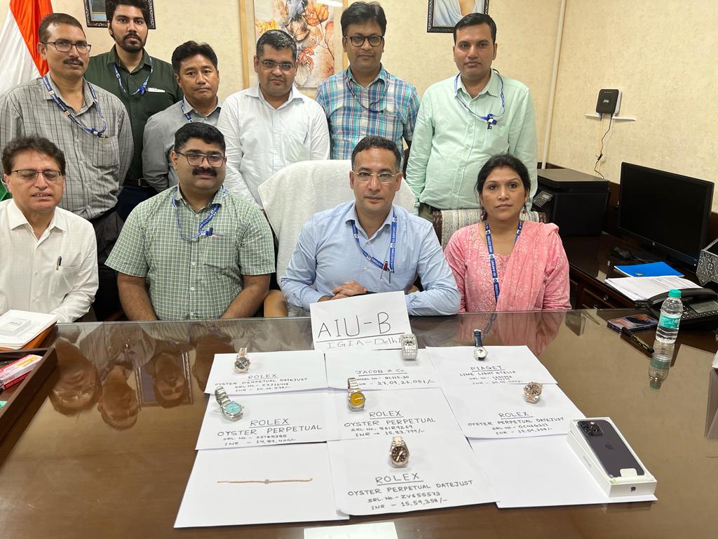 Rare luxury watches worth $3.4 million seized from Dubai’s passenger at Indian airport