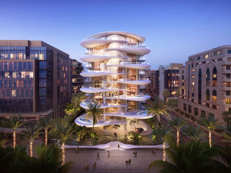 The Palm in Dubai is yet to set another magnificent and super luxurious structure names the 'Plam Flower'; as per the reports, the construction has started over 11 story structure.