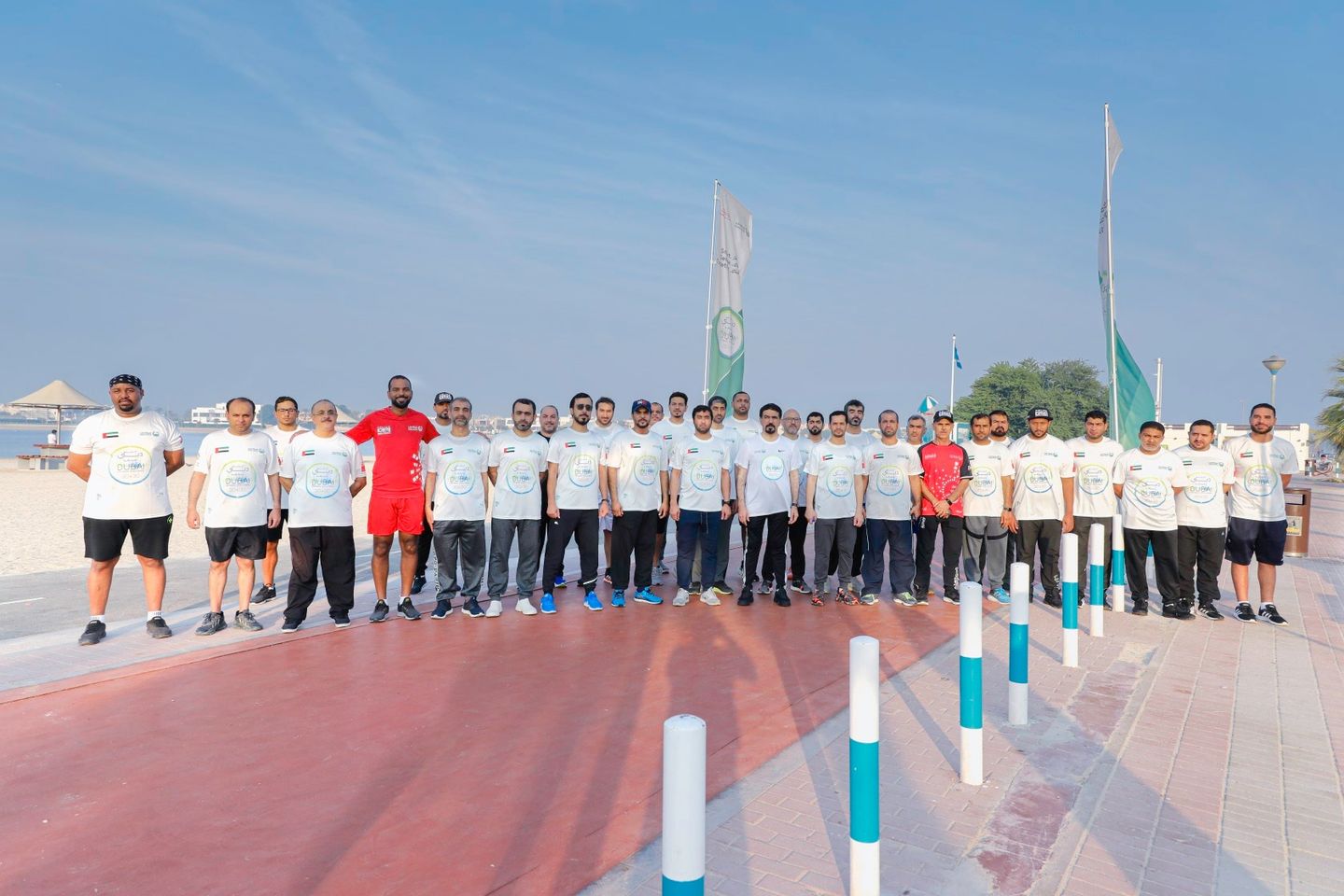 Excellence and Leadership Sector of Dubai Police joins Dubai Fitness Challenge 2022