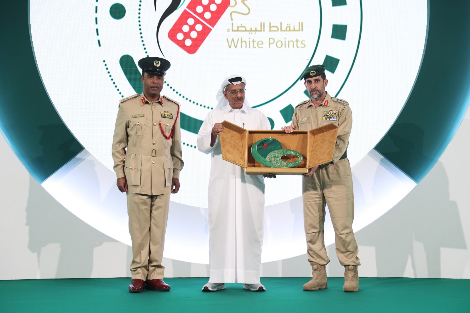 Dubai: Emiratis awarded for having clean traffic record at ‘White Points’ programme
