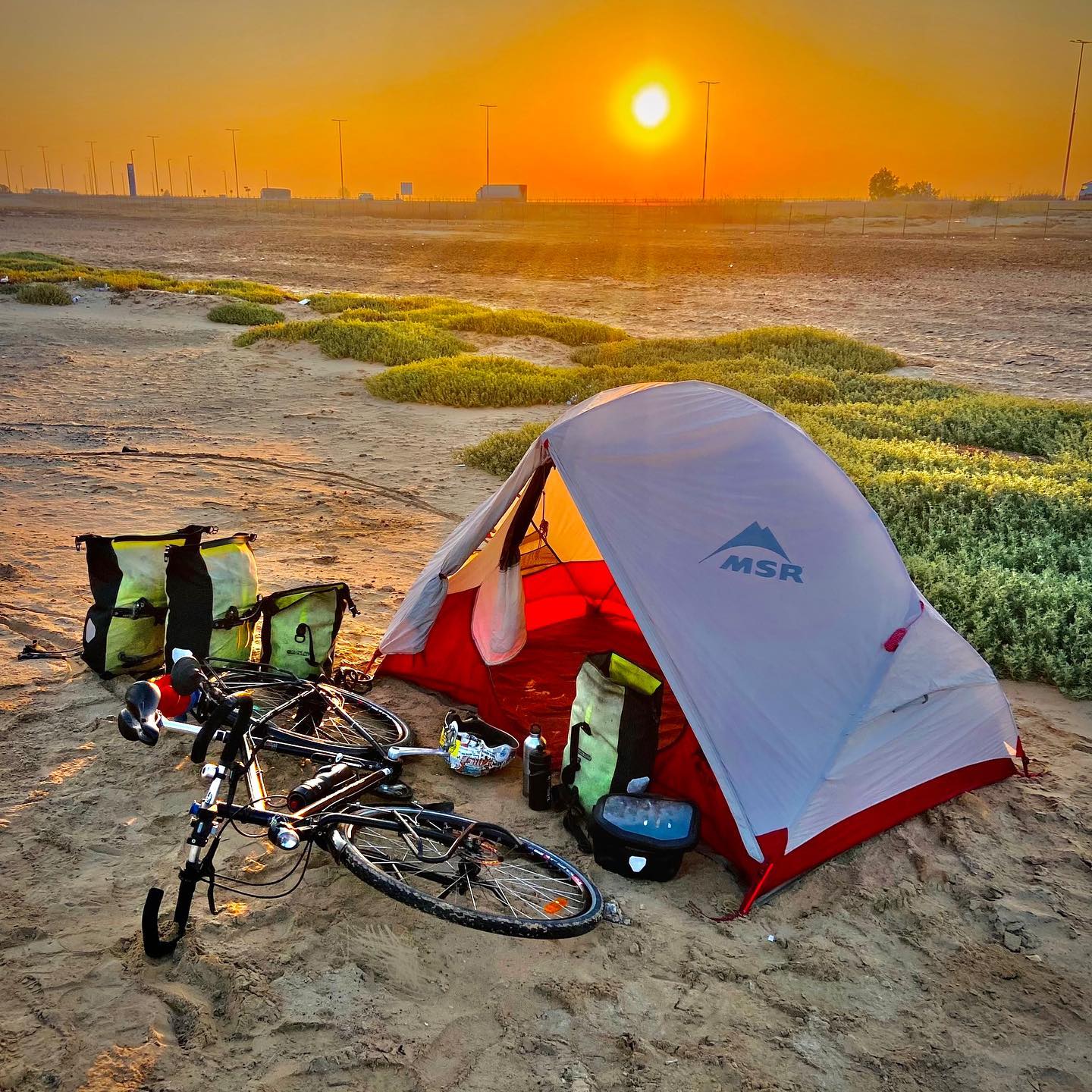 Hels on Wheels explores Saudi’s border on her 277th cycling day