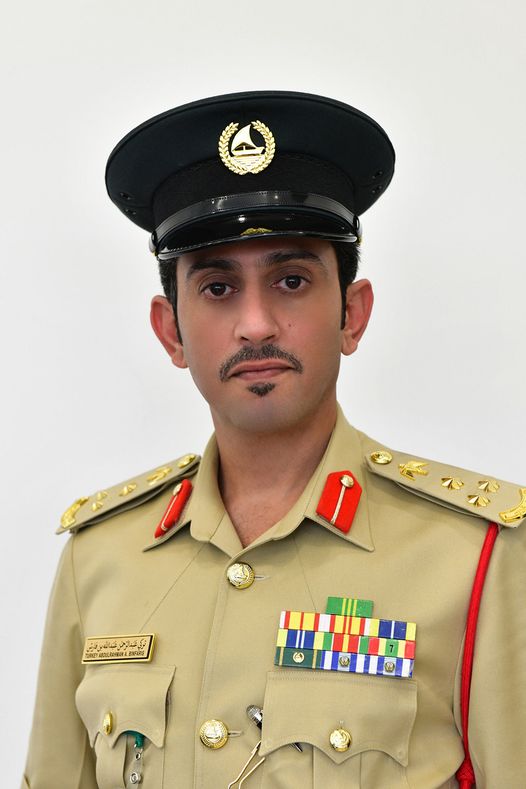 UAE: Brigadier Bin Faris asks motorists to take road safety precautions (image credits Facebook)