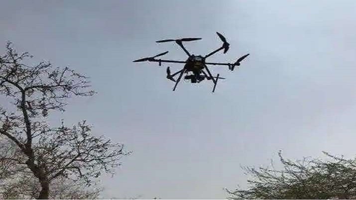 Pakistani drone spotted, fired by BSF at Gurdaspur border