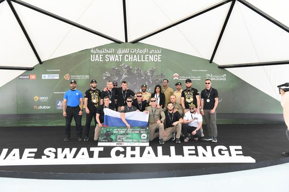 UAE: Dubai Police Dominates Assault Event at UAE SWAT Challenge 2023