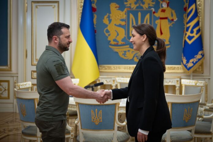 Prez Zelenskyy welcomes UAE Minister Mariam Almheiri; thanked Minister for support of UAE for Ukraine