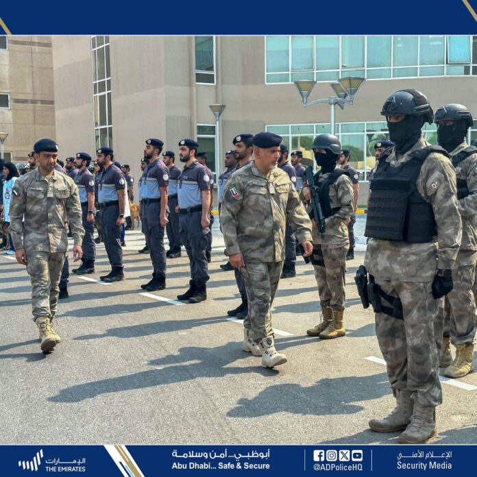 Abu Dhabi Police Special Tasks sector receives inspection visit to review development efforts