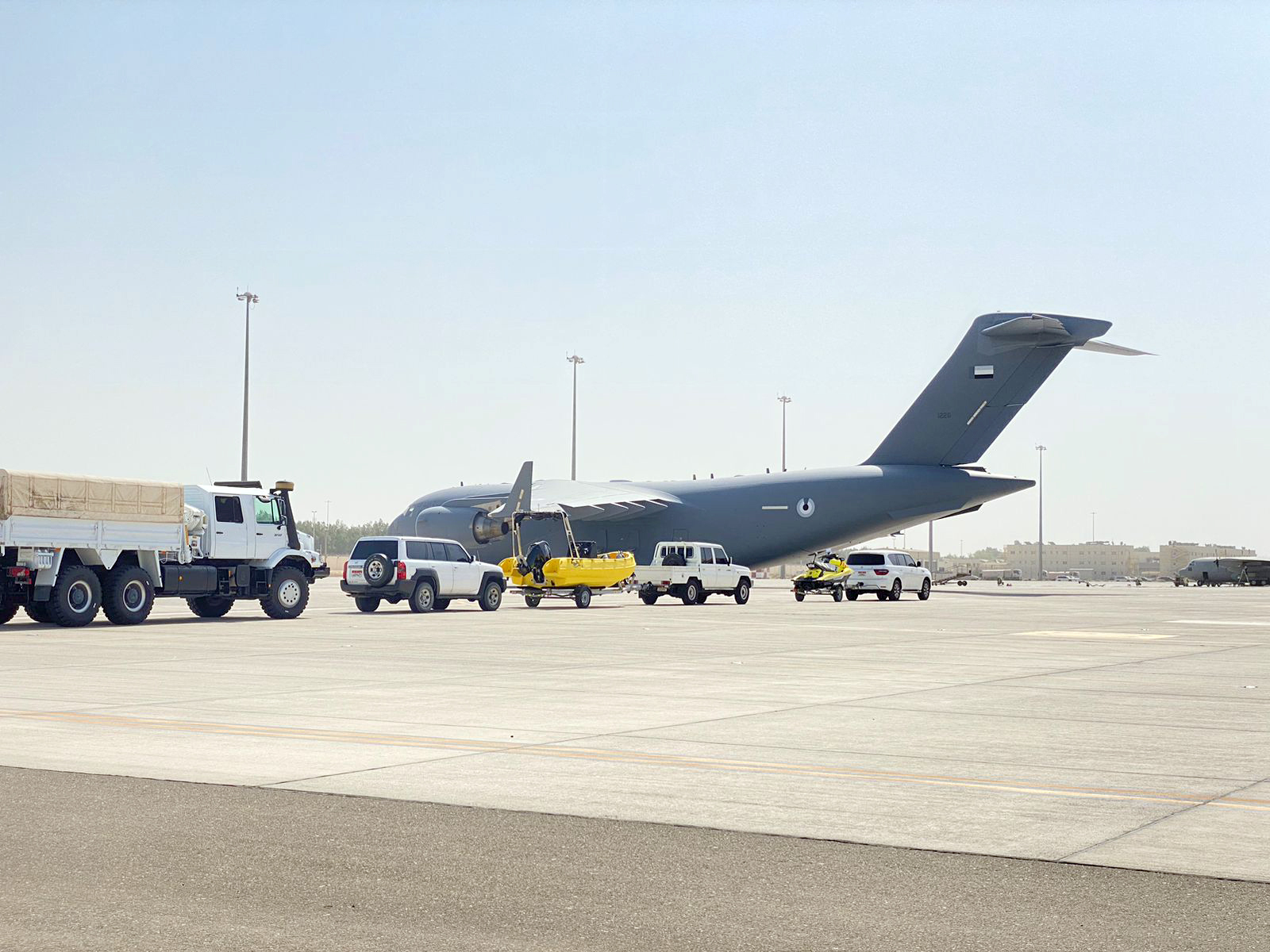 UAE sent search, rescue team in Libya to assist people in flood-affected areas (Image Courtesy: Facebook)
