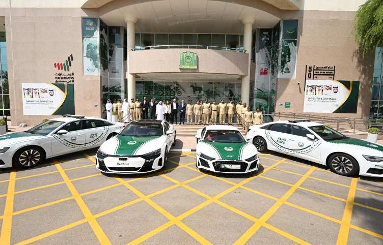 Dubai police boost its fleet with 100 Audi vehicles