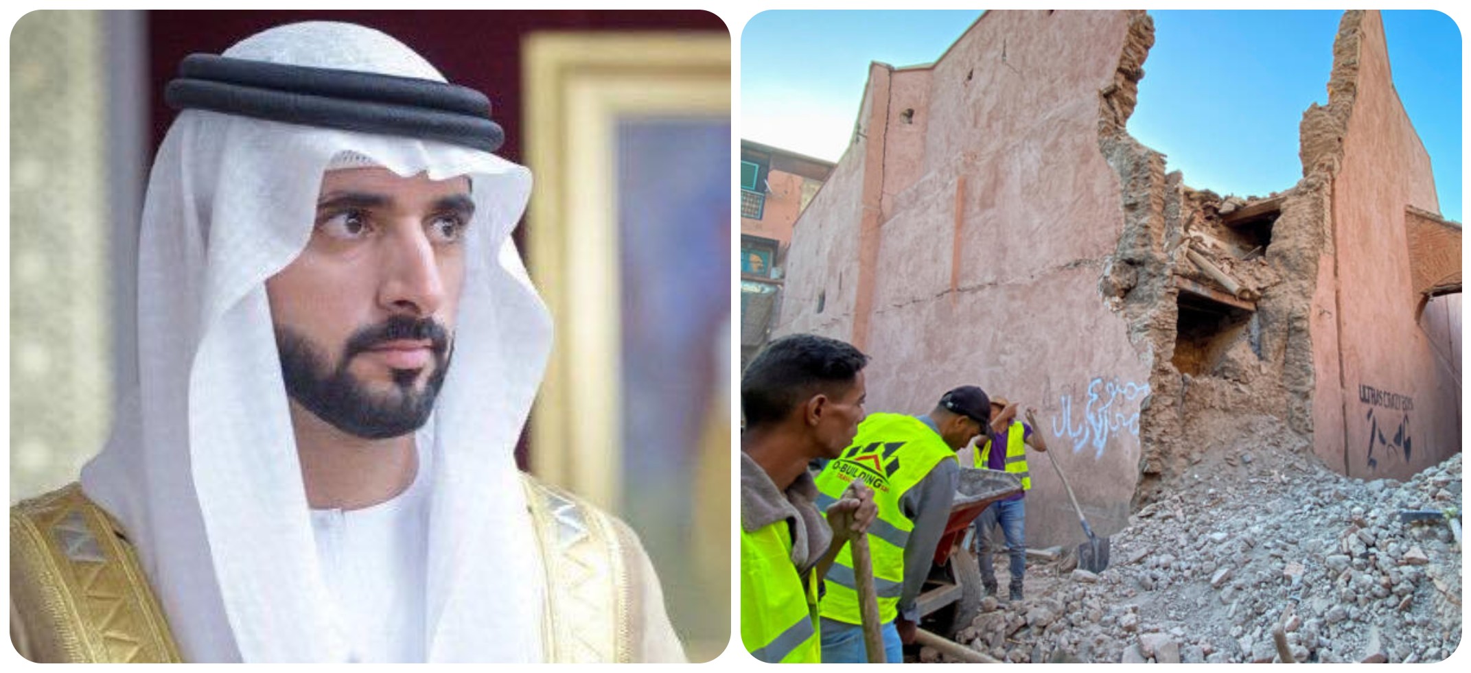 Prince Hamdan mourns loss of lives caused by Morocco earthquake