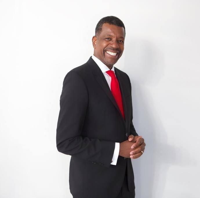 Dominica FM Vince Henderson addresses Geothermal Global Partners Conference