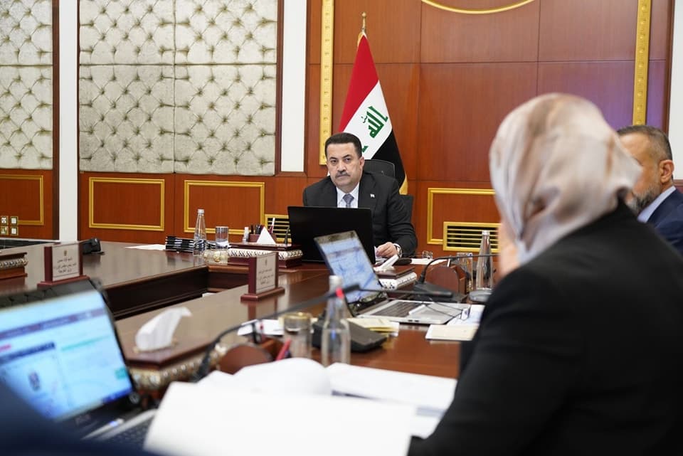 Iraq’s PM presides the 45th session of the Council of Minister