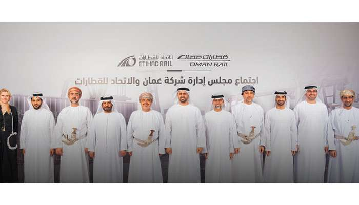 Oman and Etihad Rail Board meets to review railway network project