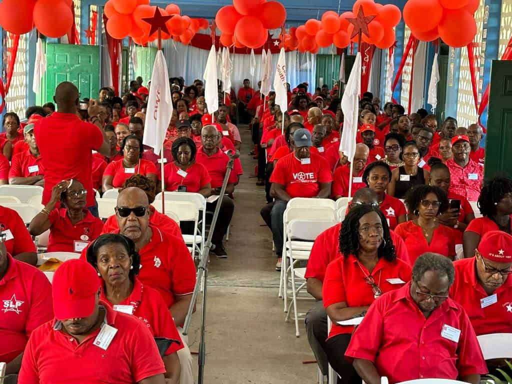 Saint Lucia: SLP held a delegate’s conference