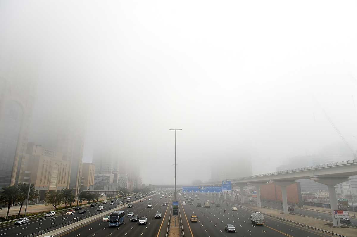 UAE weather: Red, yellow alerts for fog; police issue warning