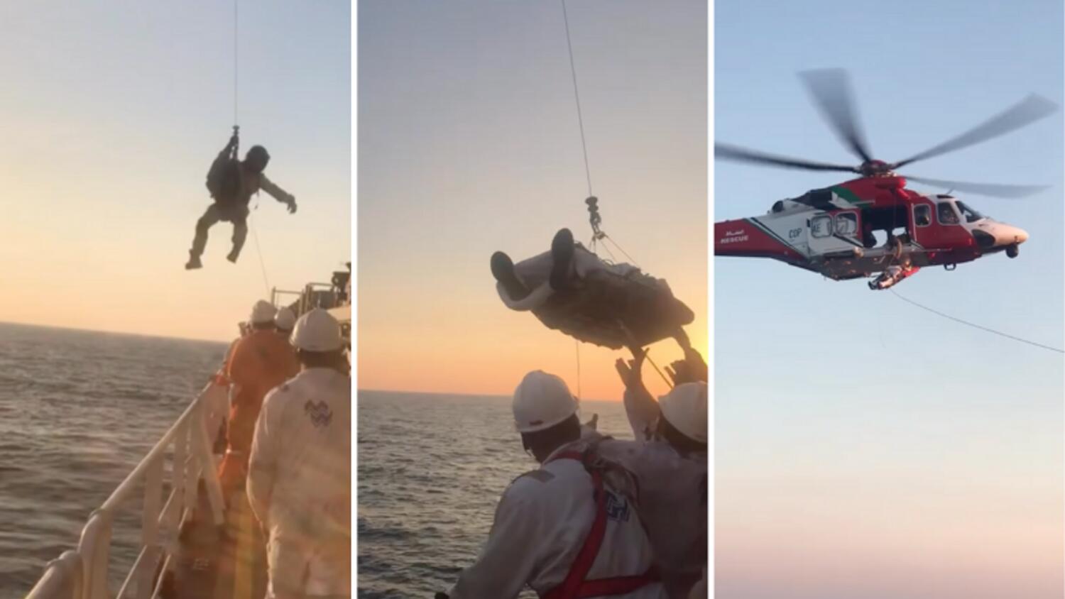 National Search and Rescue Centre Executes Dramatic Airlift to Save Injured Crew Member from Cargo Ship
