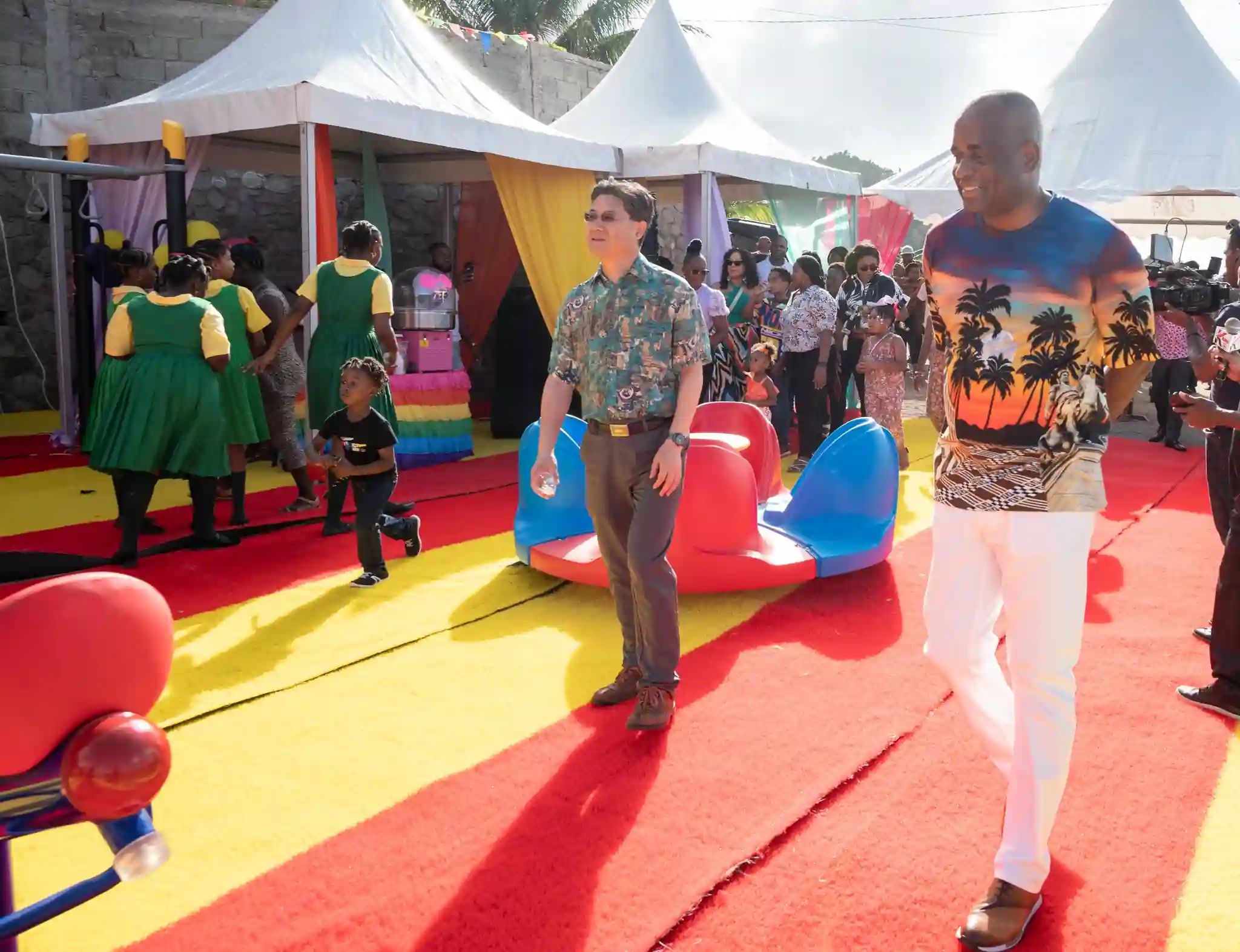 Dominica: PM Skerrit joins inauguration of   new playground at Penville