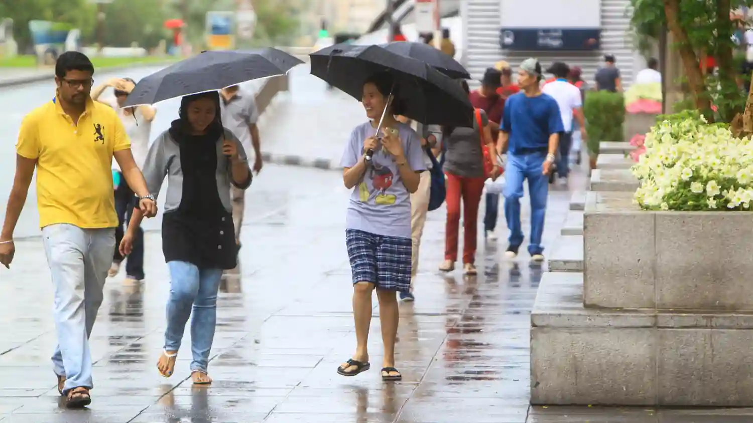 UAE Anticipates Rainfall as Summer Approaches: Meteorologists Predict Showers in Eastern Mountains
