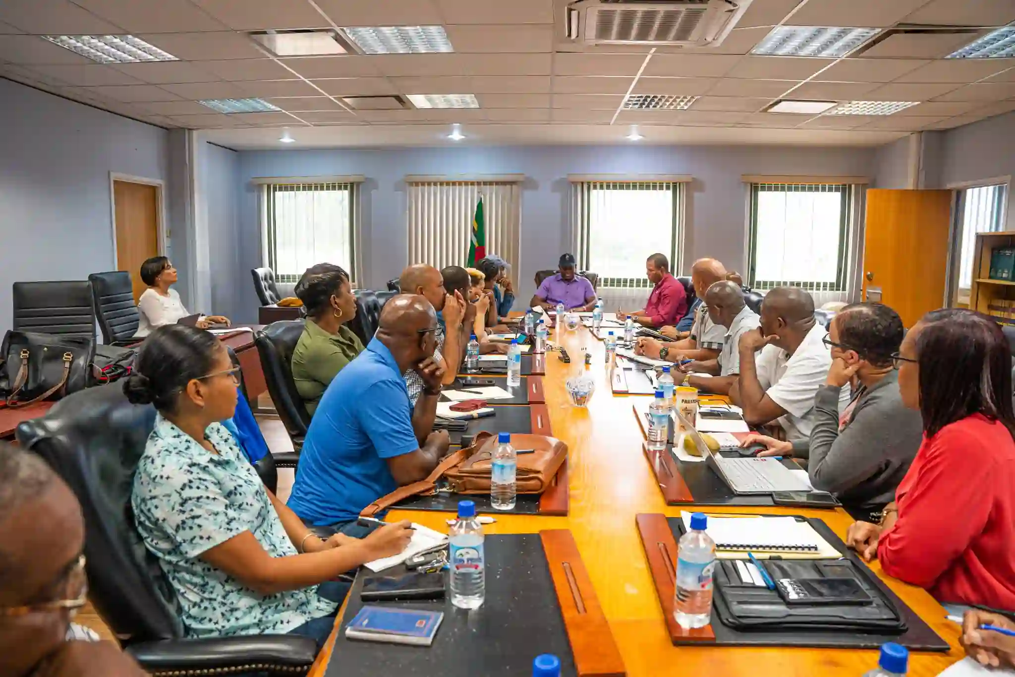 Dominica: PM  Skerrit held a meeting with officials to review Hurricane situation