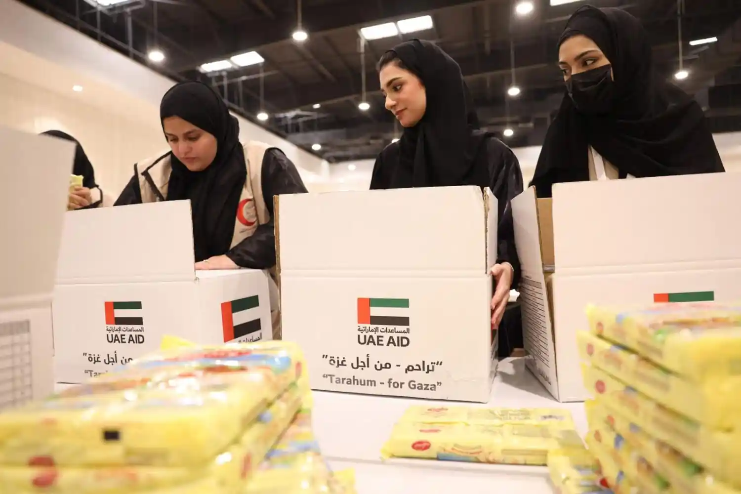 UAE Tops Global Contributions to Gaza Relief Amid Ongoing Conflict