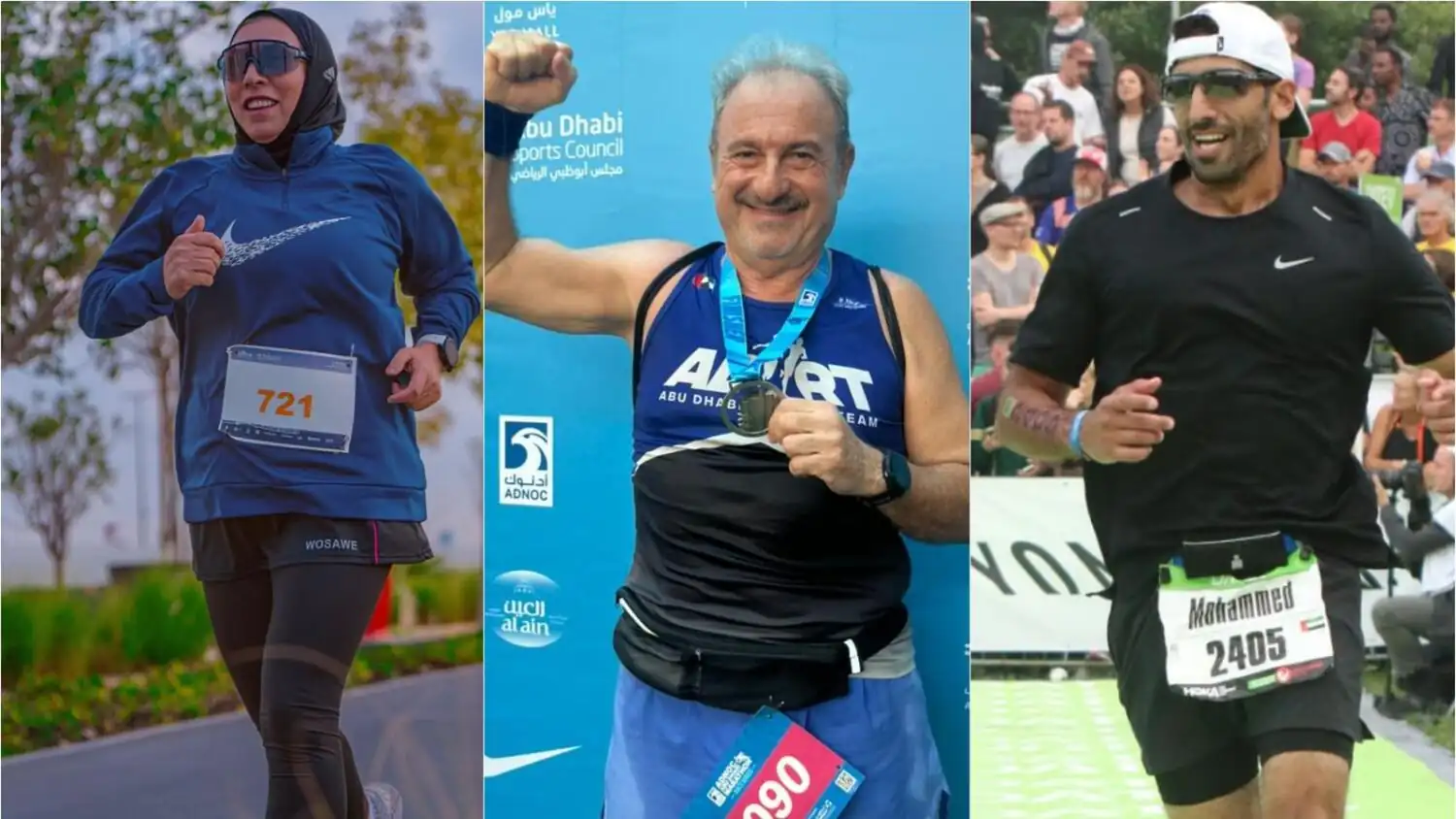 Dr. Kassem’s transformation began when a patient introduced him to the Abu Dhabi Running Team (ADRT) in 2021